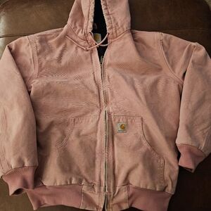 Carhartt Light Pink Bomber Jacket Size Medium